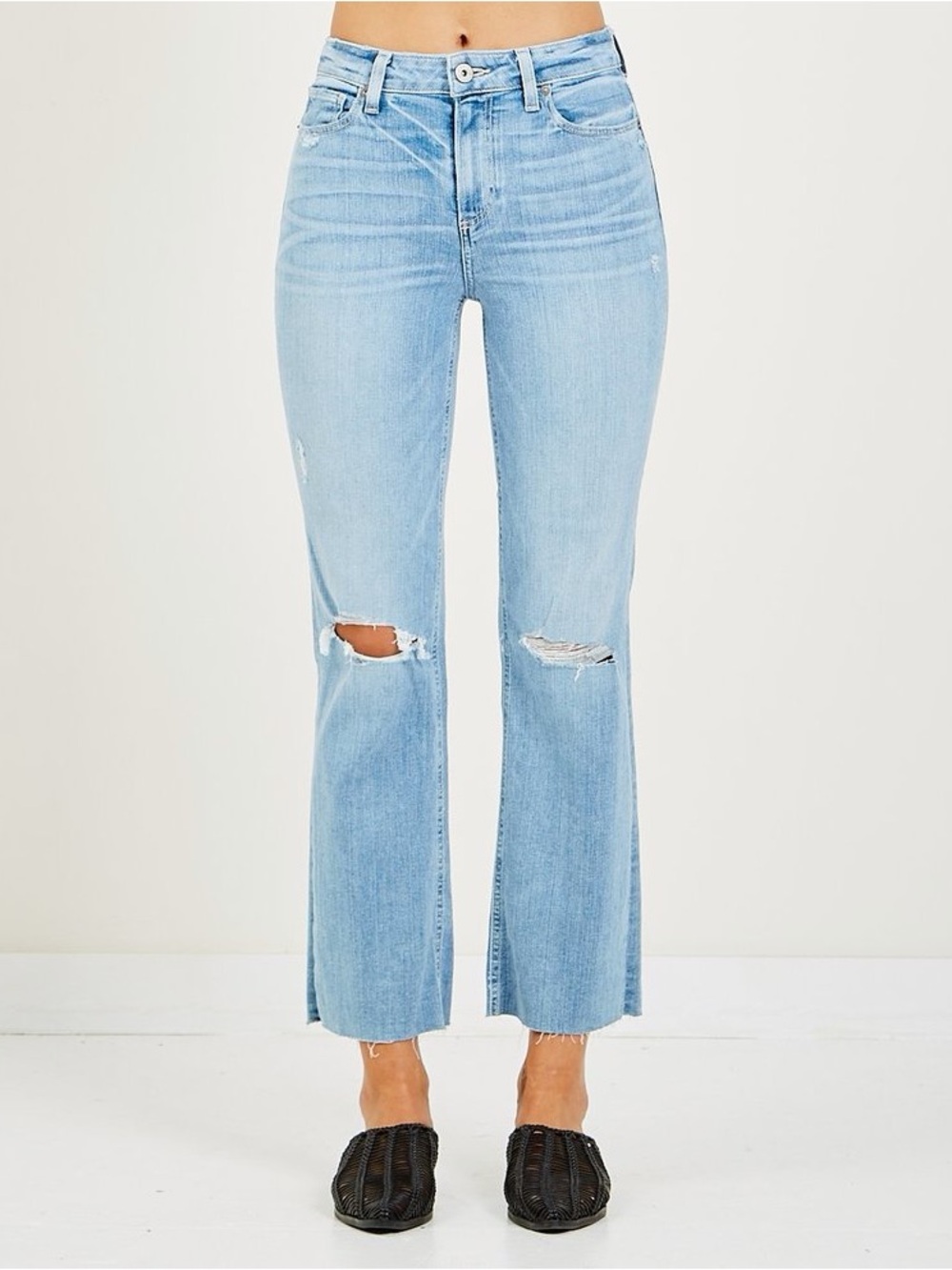 Paige Atley Ankle Flare Jeans, 27